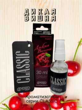 Осв.возд.  Соntact  ЁЛКА+СПРЕЙ  CLASSIC  &quot;Дикая Вишня&quot;  30мл.