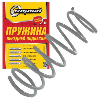 RG Пружина подвески передней  ВАЗ-2112-2110 (1шт.)  (без маркировки)