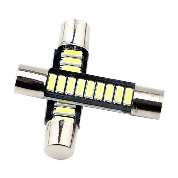 SOLAR  Свет-од  12V  T11x29   9 SMD  C5W  SV8.5  белый