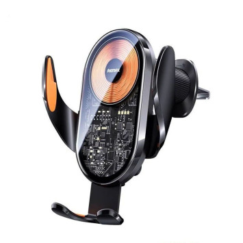 Держатель телефона REMAX  (беспроводная зарядка QI 15W)