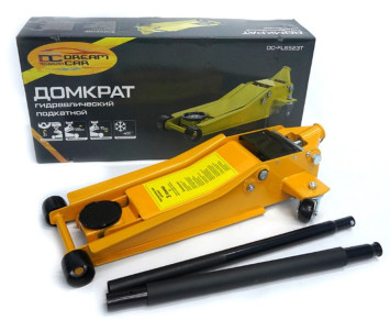 Домкрат подкатной гидравл. 3т картон DC ( h 75- 505mm)