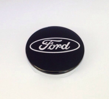 Заглушка (колпачок) на литой диск мод. FORD  черный  ( D54/D50)