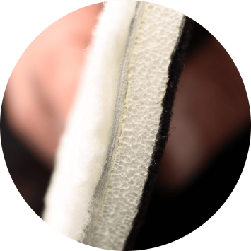 Lammfell-Pad - полировальный круг  из натуральной овчины для работы с абразивными полиролями 180 mm 999284