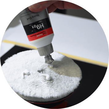 Lammfell-Pad - полировальный круг  из натуральной овчины для работы с абразивными полиролями 180 mm 999284