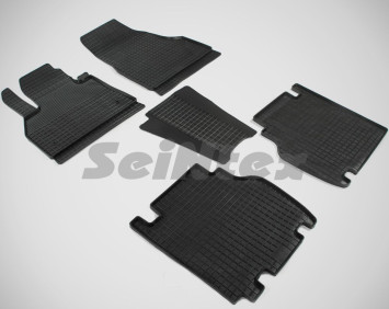 Коврики резиновые   Renault Kangoo с 2008г-  4шт.  СЕТКА