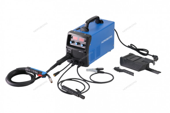 Инверторный сварочный аппарат NORDBERG WMI181 (MIG+MMA)