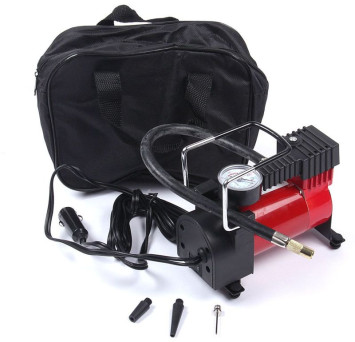 Компрессор TORNADO DK35L 14 A, 35 л/мин, металл. корпус, сумка