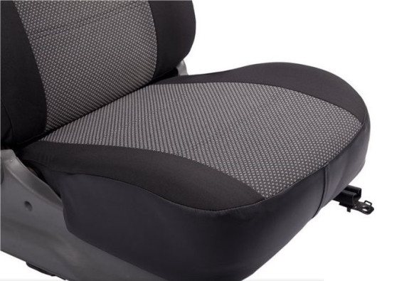 АВТОЧЕХЛЫ   Mitsubishi  L 200  с 2015г-  (жаккард+экокожа)