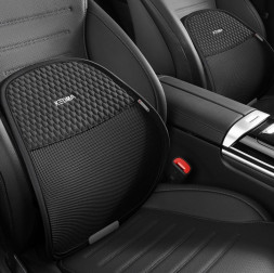 Поясничная поддержка "Carlife" каркасная черная