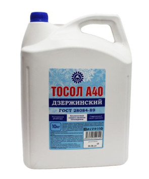 Тосол  &quot;Дзержинский ГОСТ&quot;  А-40М 10 кг