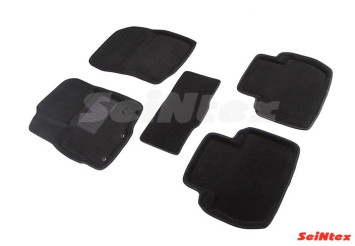 Коврики  Mitsubishi Outlander III 2012г-  /компл.5шт./осн.резин./ 3D