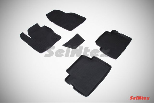 Коврики резиновые   Ford C-Max 2003-2010г.-/ Kuga I, II 2008-2016г.  БОРТ