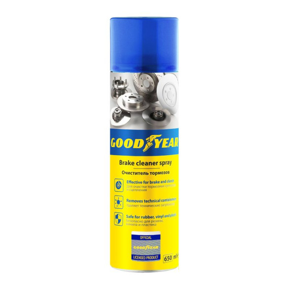 GOODYEAR  Очиститель тормозов, аэрозоль 650 мл