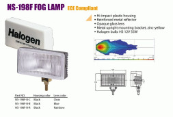 Фары доп. NS-198 F-B-C H3/12V/55W/крышка