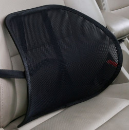 Поясничная поддержка "Carlife" сетка черная