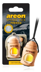 Осв.возд. Areon FRESCO "бутылочка в дереве" Sport LUX  GOLD