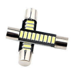 SOLAR  Свет-од  12V  T11x31   9 SMD  C5W  SV8.5  белый