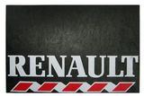 Брызговик 480х330 &quot;RENAULT&quot; 2шт. мал. (белая надпись)