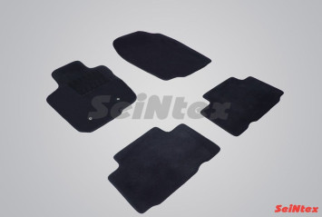 Коврики текстильн. Toyota RAV 4 III 2006-2008г. /компл.4шт./осн.резин./ LUX