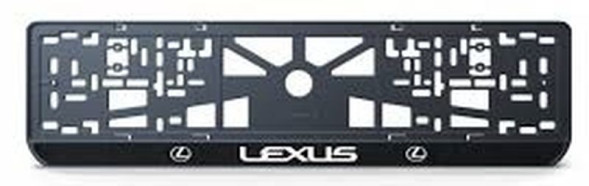 Рамка номера пластик  LEXUS  (книжка)