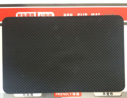 Коврик антискольз. на торпедо  Carlife, 19х12см, черный