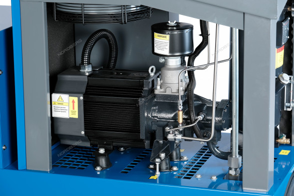 Компрессор винтовой NORDBERG NCA10RD (7,5 кВт, ресивер 350 л, 10 бар, 900 л/мин)