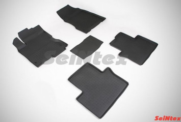 Коврики резиновые   Renault Koleos I рест. 2011-2017г. БОРТ