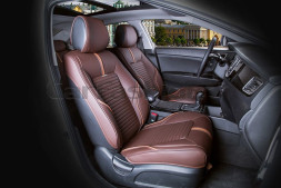 Накидки Фронт «SECTOR LEATHER» Коричневый/Коричневый/Коричневый (экокожа)