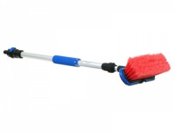 Щетка для мытья машины "М5" 75-100см с краном телескопическая,диам. 21,6/18мм