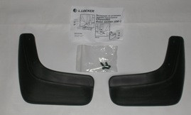 Брызговики  мод. Chevrolet Aveo I sedan (06-) задн.  (к-кт 2шт)