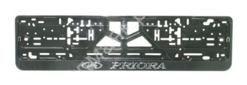 Рамка номера пластик  PRIORA  (книжка)