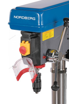 Станок сверлильный NORDBERG ND25118 (1100 Вт, 25 мм, 16 скоростей, тиски)