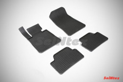 Коврики резиновые   BMW 1  E81-Е88 2004-2013г. СЕТКА