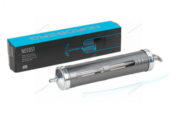 Шприц для заливки масла NORDBERG NO1051 с окнами в тубе (500 мл) 