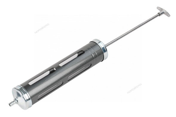 Шприц для заливки масла NORDBERG NO1051 с окнами в тубе (500 мл) 