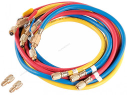 Шланги заправочные для фреона NORDBERG NFH18 (1,8 м / 3 шт.)