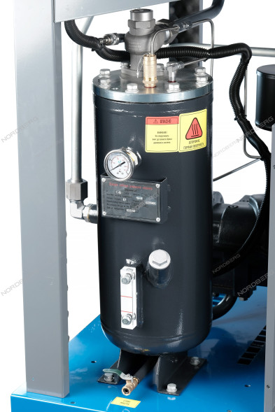 Компрессор винтовой NORDBERG NCA20RD (15 кВт, ресивер 500 л, 10 бар, 1910 л/мин)