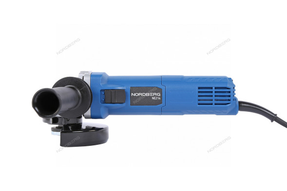 Угловая шлифмашина NORDBERG NE214 с регулировкой оборотов (125 мм, 1400 Вт)