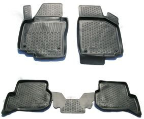 Коврики резиновые   VW Scirocco  с 2008г тэп. (корыто)