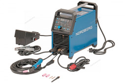 Инверторный сварочный аппарат NORDBERG WT201 (TIG+MMA, AC/DC, 220В)