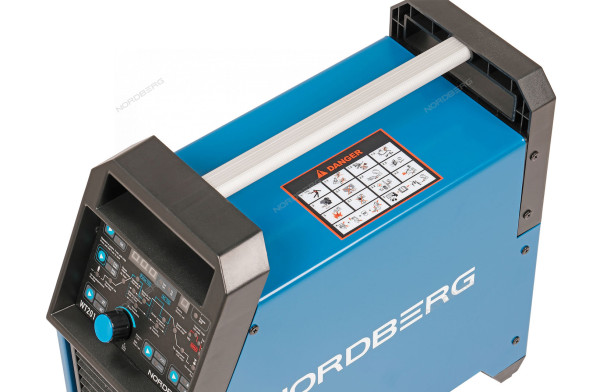 Инверторный сварочный аппарат NORDBERG WT201 (TIG+MMA, AC/DC, 220В)