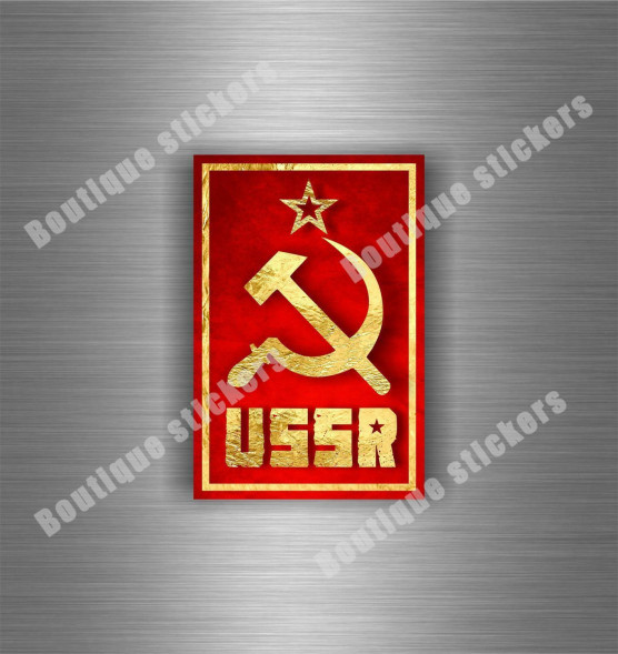 Наклейка советская &quot;USSR&quot;