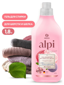 GRASS  Средство для стирки. Гель для шерсти и шелка  &quot;ALPI&quot;  1,8л.