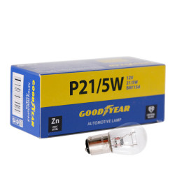 Автолампа GOODYEAR  12V  P21/5W  BAY15d  (коробка: 10шт.)