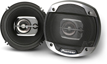Автомобильные колонки  16&quot;  Pioneer  300W   (3-полосная) с сетками