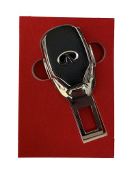 Блокировка ремня безопасности "INFINITY"  1шт. (с вставкой)