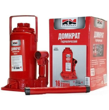 Домкрат гидравл. телескоп 16т. в КАРТОН.уп.  под. 425мм  7.5кг  &quot;RedMark&quot;