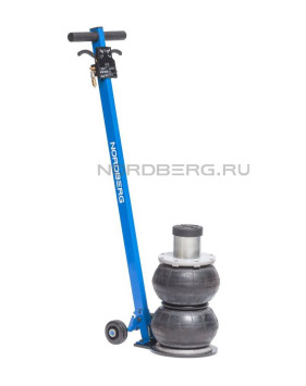 Домкрат подкатной пневматический, 2 тонны