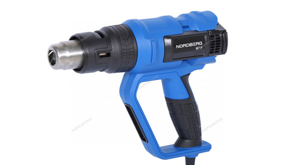 Фен NORDBERG NE719 (4 насадки, кейс, 50-650 °С, 2000 Вт)