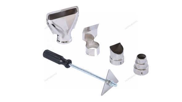 Фен NORDBERG NE719 (4 насадки, кейс, 50-650 °С, 2000 Вт)